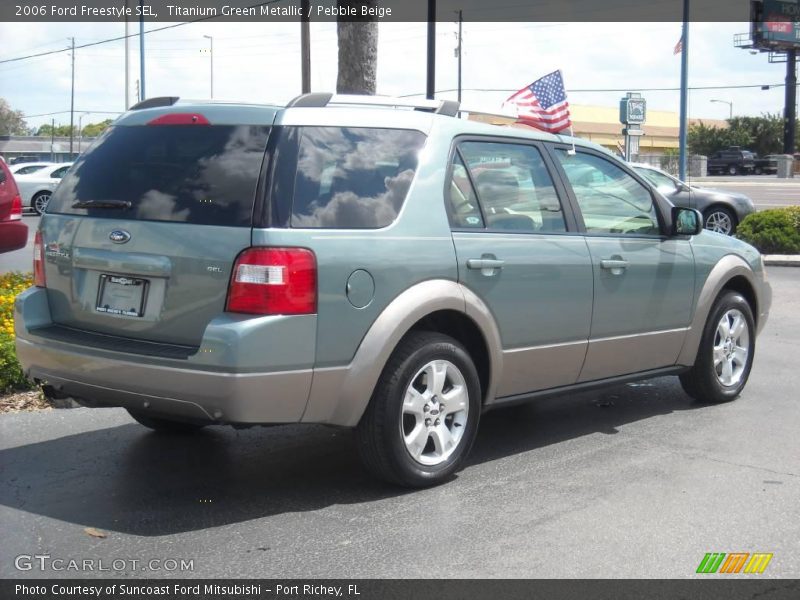 Titanium Green Metallic / Pebble Beige 2006 Ford Freestyle SEL