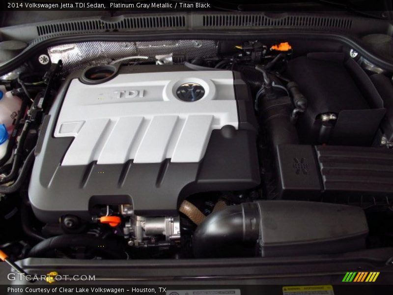  2014 Jetta TDI Sedan Engine - 2.0 Liter TDI DOHC 16-Valve Turbo-Diesel 4 Cylinder