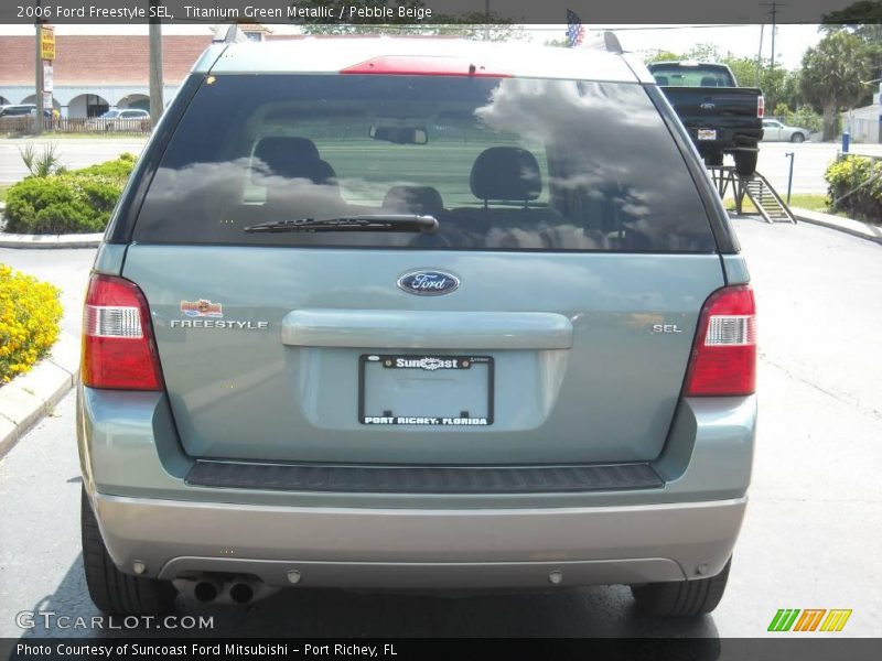 Titanium Green Metallic / Pebble Beige 2006 Ford Freestyle SEL