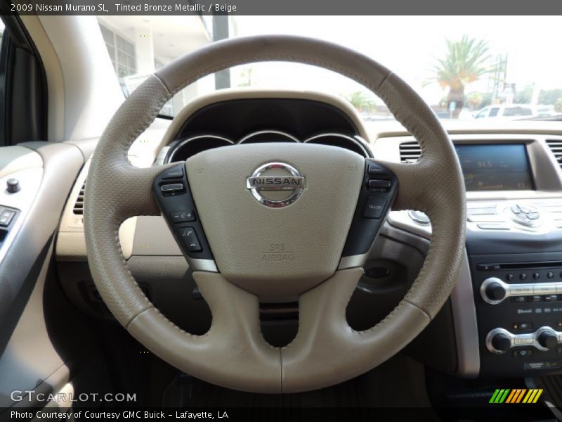 Tinted Bronze Metallic / Beige 2009 Nissan Murano SL
