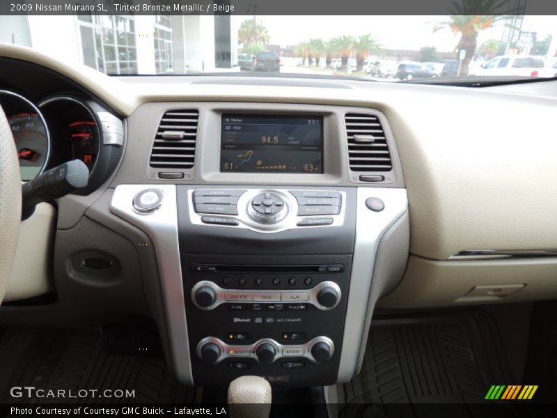 Tinted Bronze Metallic / Beige 2009 Nissan Murano SL