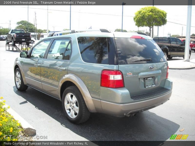 Titanium Green Metallic / Pebble Beige 2006 Ford Freestyle SEL
