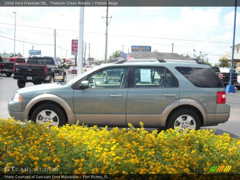 Titanium Green Metallic / Pebble Beige 2006 Ford Freestyle SEL