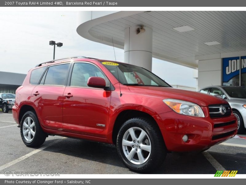 Front 3/4 View of 2007 RAV4 Limited 4WD