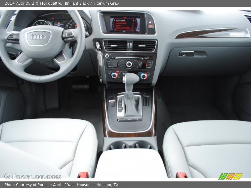 Brilliant Black / Titanium Gray 2014 Audi Q5 2.0 TFSI quattro