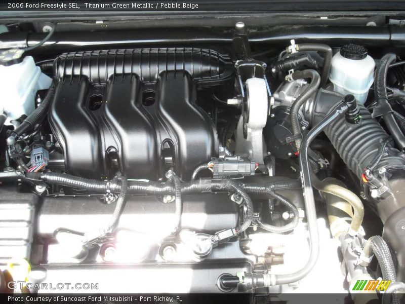 Titanium Green Metallic / Pebble Beige 2006 Ford Freestyle SEL