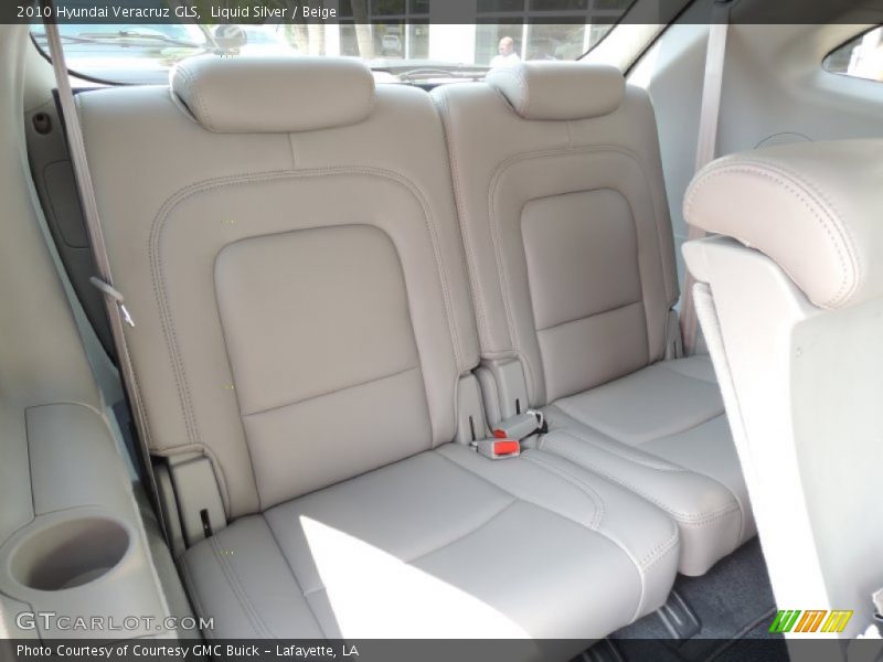 Liquid Silver / Beige 2010 Hyundai Veracruz GLS