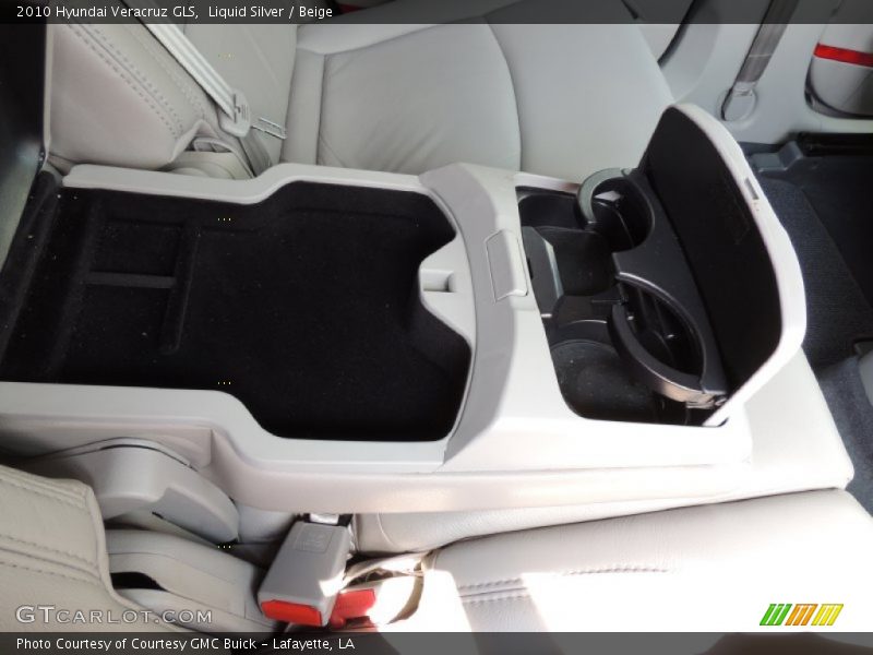 Liquid Silver / Beige 2010 Hyundai Veracruz GLS