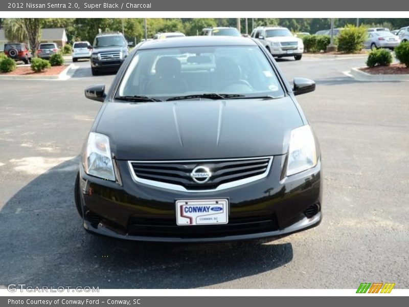 Super Black / Charcoal 2012 Nissan Sentra 2.0