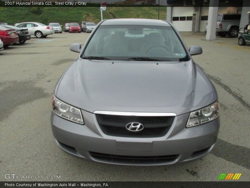 Steel Gray / Gray 2007 Hyundai Sonata GLS