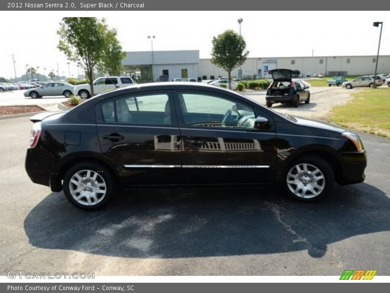 Super Black / Charcoal 2012 Nissan Sentra 2.0