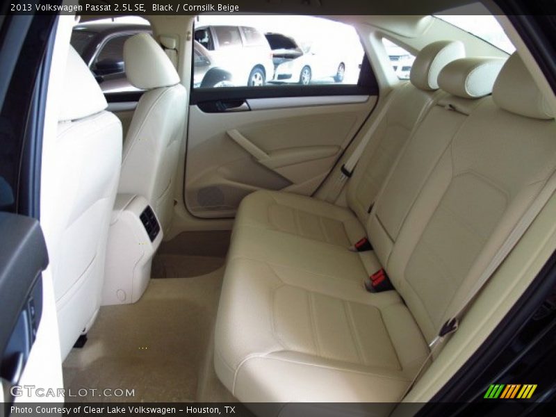 Black / Cornsilk Beige 2013 Volkswagen Passat 2.5L SE