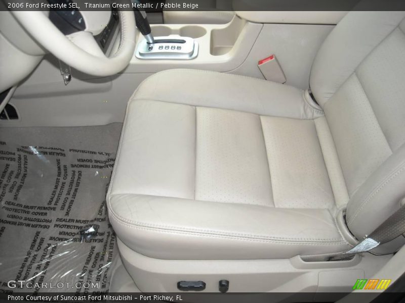 Titanium Green Metallic / Pebble Beige 2006 Ford Freestyle SEL