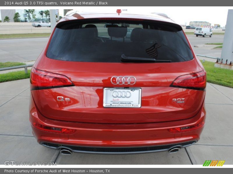Volcano Red Metallic / Black 2014 Audi Q5 3.0 TFSI quattro