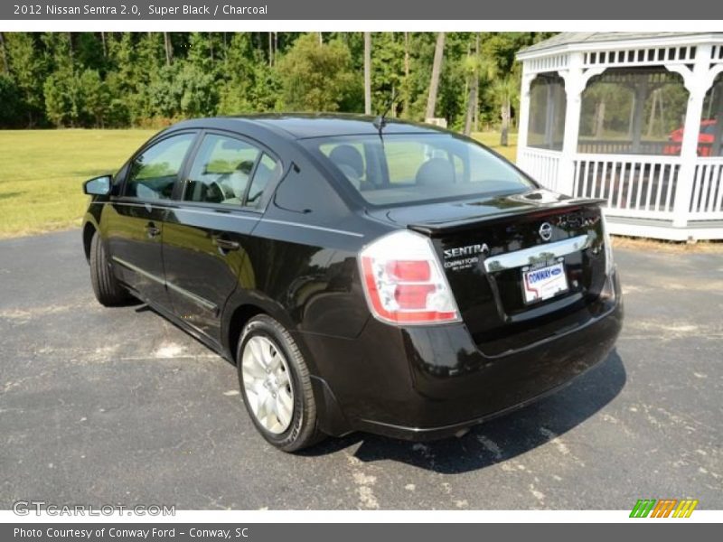 Super Black / Charcoal 2012 Nissan Sentra 2.0
