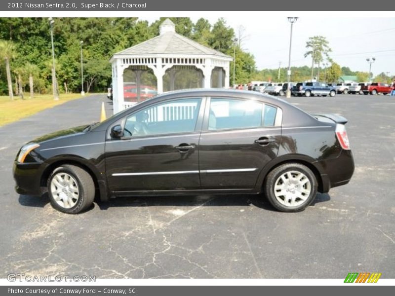 Super Black / Charcoal 2012 Nissan Sentra 2.0