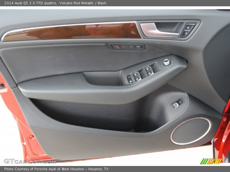 Volcano Red Metallic / Black 2014 Audi Q5 3.0 TFSI quattro