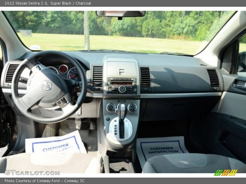 Super Black / Charcoal 2012 Nissan Sentra 2.0