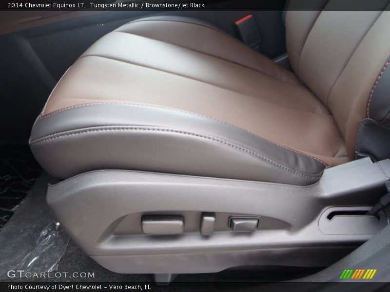 Tungsten Metallic / Brownstone/Jet Black 2014 Chevrolet Equinox LT