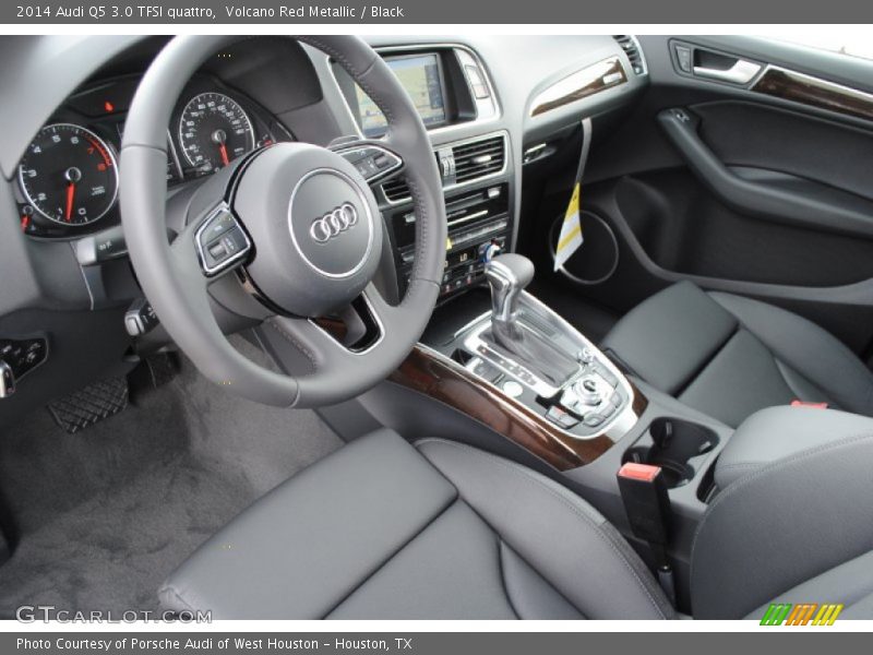 Volcano Red Metallic / Black 2014 Audi Q5 3.0 TFSI quattro