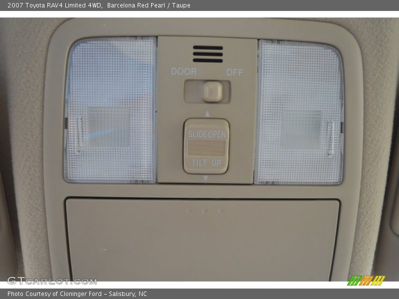 Barcelona Red Pearl / Taupe 2007 Toyota RAV4 Limited 4WD
