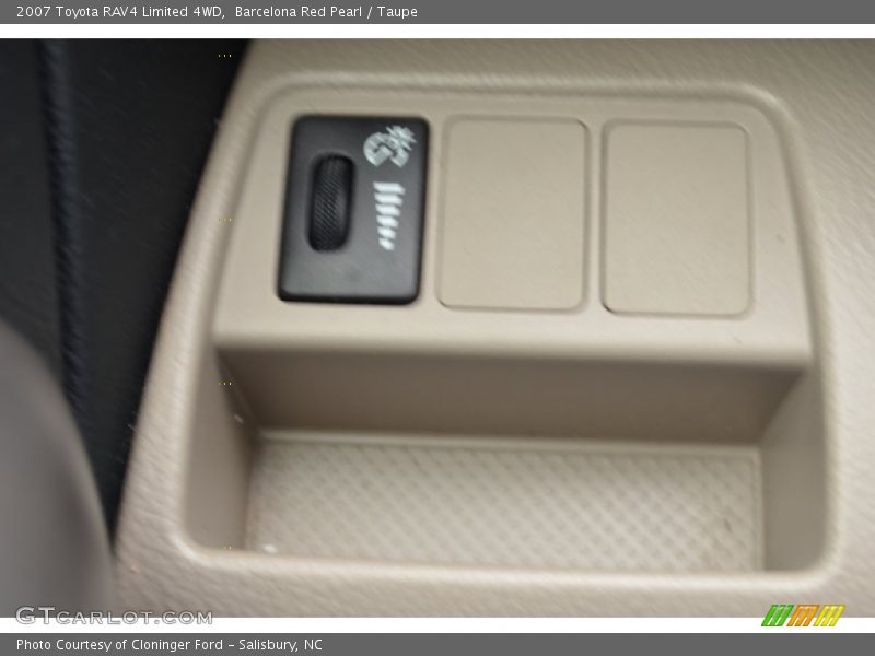Barcelona Red Pearl / Taupe 2007 Toyota RAV4 Limited 4WD