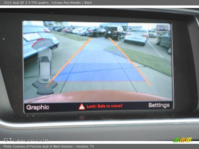 Volcano Red Metallic / Black 2014 Audi Q5 3.0 TFSI quattro