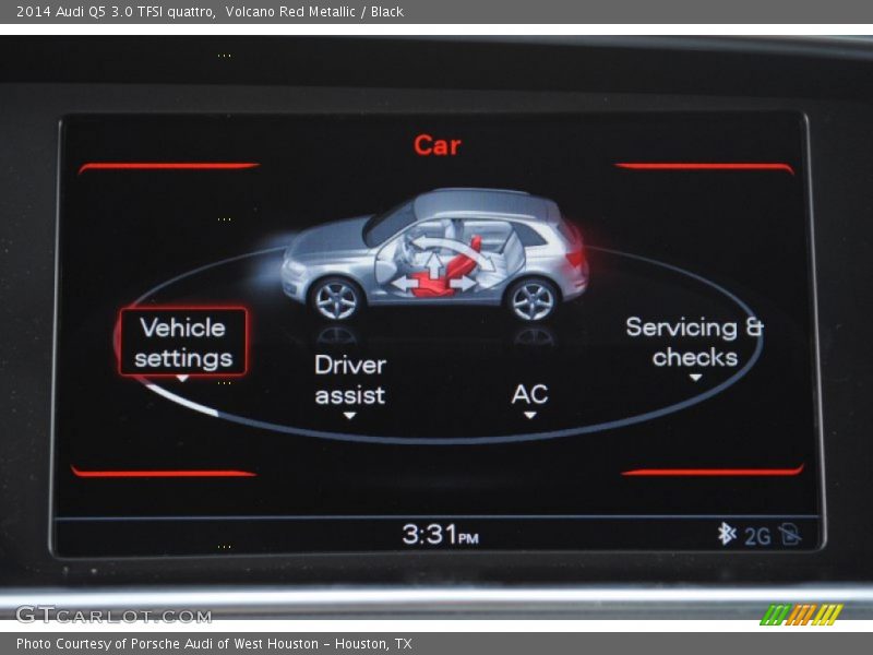 Volcano Red Metallic / Black 2014 Audi Q5 3.0 TFSI quattro