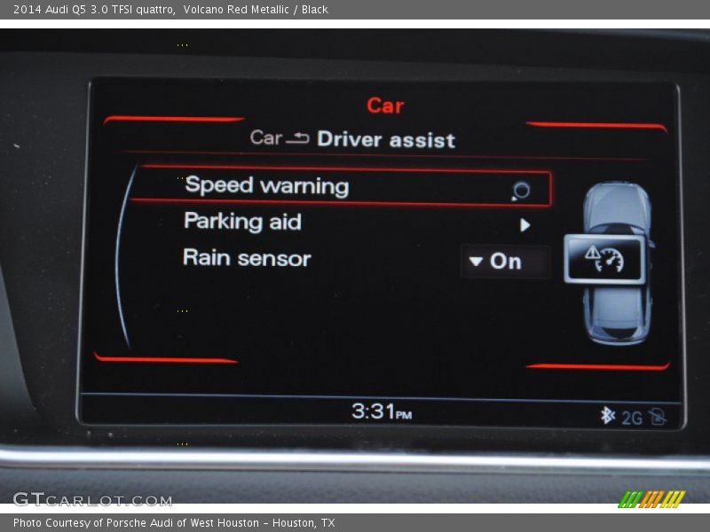Volcano Red Metallic / Black 2014 Audi Q5 3.0 TFSI quattro