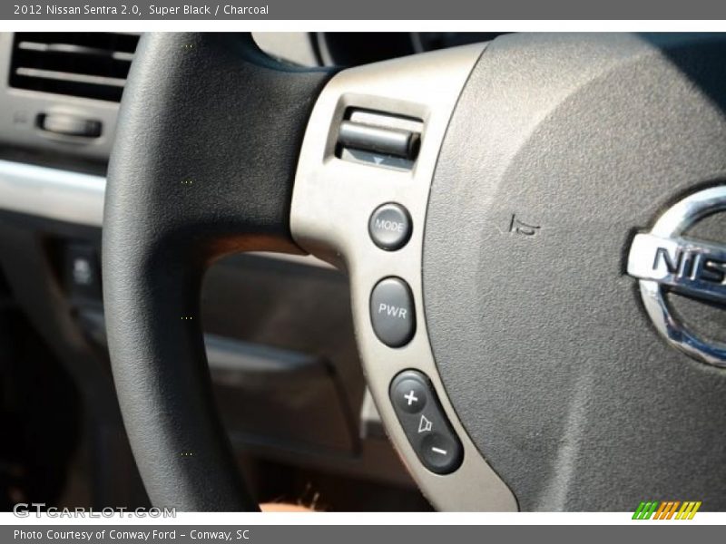 Super Black / Charcoal 2012 Nissan Sentra 2.0