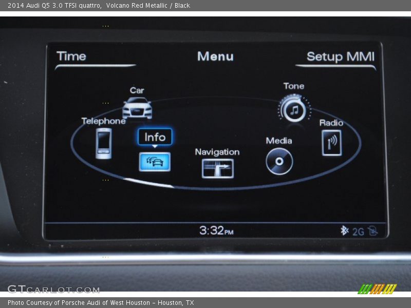 Volcano Red Metallic / Black 2014 Audi Q5 3.0 TFSI quattro