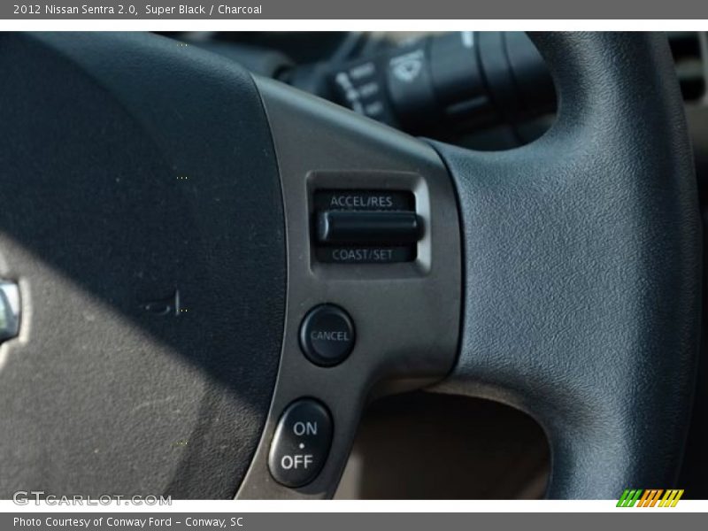 Super Black / Charcoal 2012 Nissan Sentra 2.0