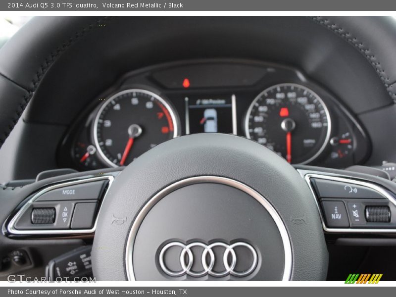 Volcano Red Metallic / Black 2014 Audi Q5 3.0 TFSI quattro