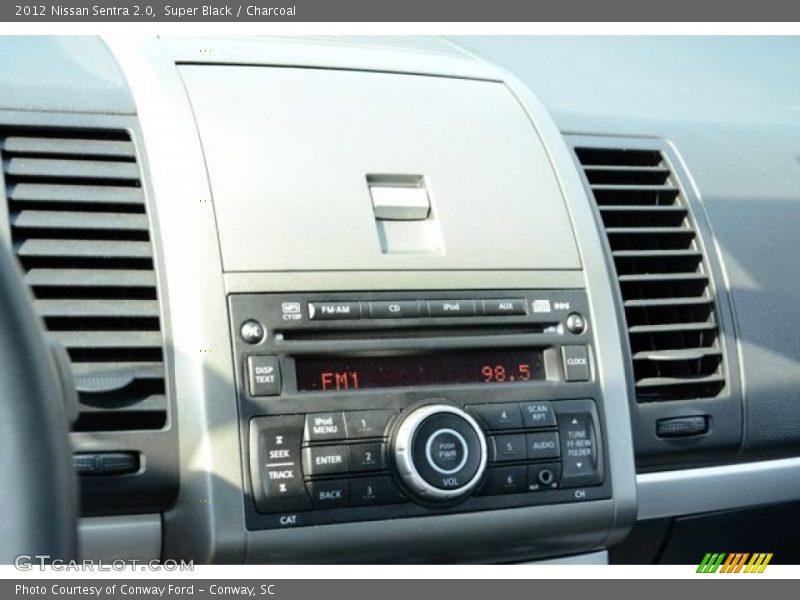 Super Black / Charcoal 2012 Nissan Sentra 2.0