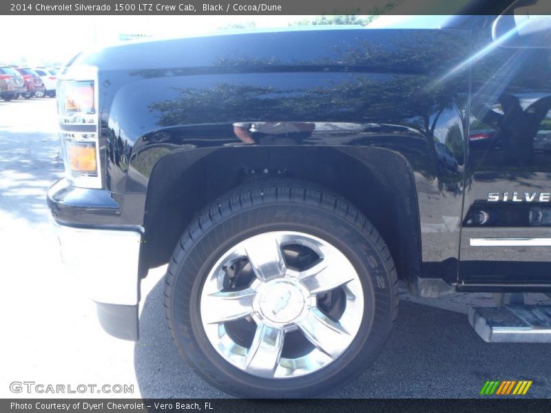 Black / Cocoa/Dune 2014 Chevrolet Silverado 1500 LTZ Crew Cab