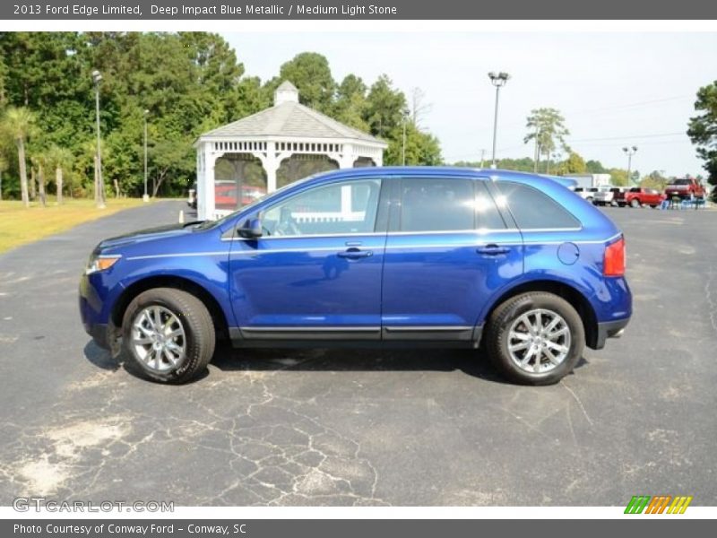  2013 Edge Limited Deep Impact Blue Metallic