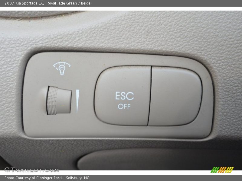 Royal Jade Green / Beige 2007 Kia Sportage LX