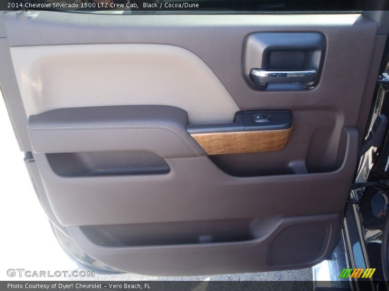Black / Cocoa/Dune 2014 Chevrolet Silverado 1500 LTZ Crew Cab
