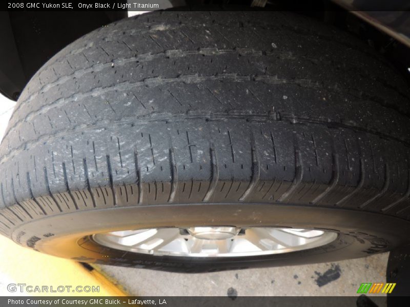Onyx Black / Light Titanium 2008 GMC Yukon SLE