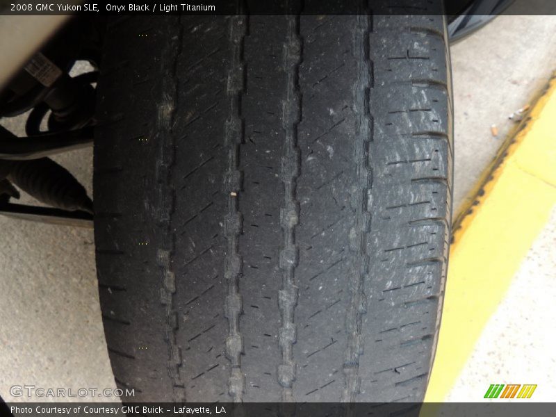 Onyx Black / Light Titanium 2008 GMC Yukon SLE