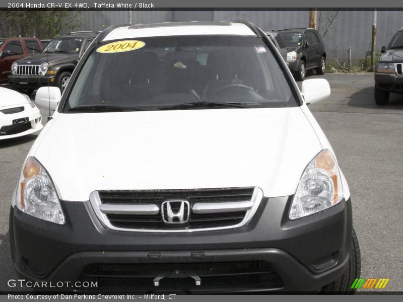 Taffeta White / Black 2004 Honda CR-V EX 4WD