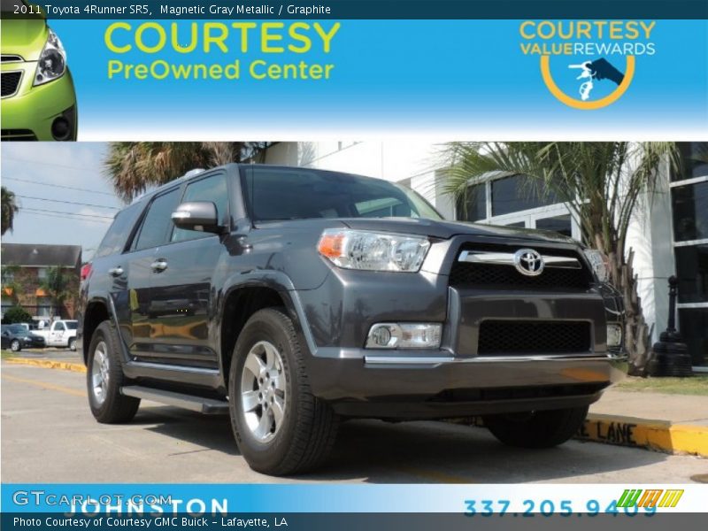 Magnetic Gray Metallic / Graphite 2011 Toyota 4Runner SR5