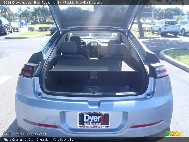 Silver Topaz Metallic / Pebble Beige/Dark Accents 2014 Chevrolet Volt