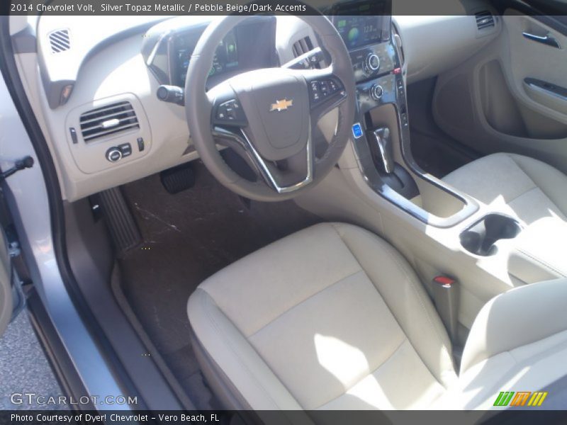 Pebble Beige/Dark Accents Interior - 2014 Volt  