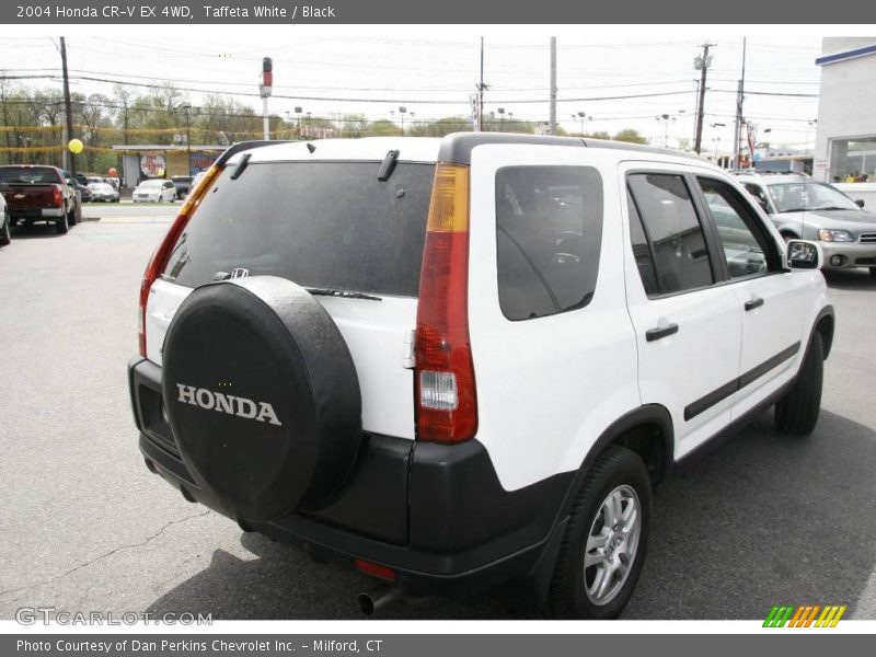 Taffeta White / Black 2004 Honda CR-V EX 4WD