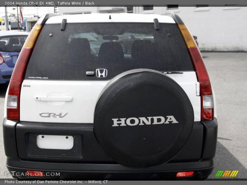 Taffeta White / Black 2004 Honda CR-V EX 4WD