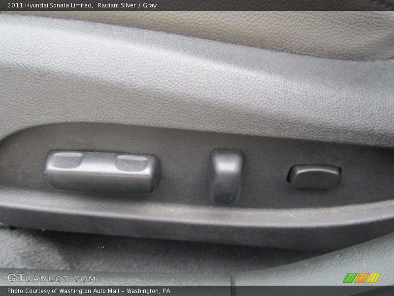 Radiant Silver / Gray 2011 Hyundai Sonata Limited