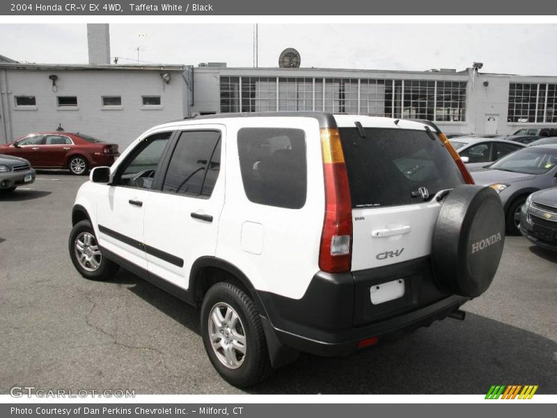 Taffeta White / Black 2004 Honda CR-V EX 4WD