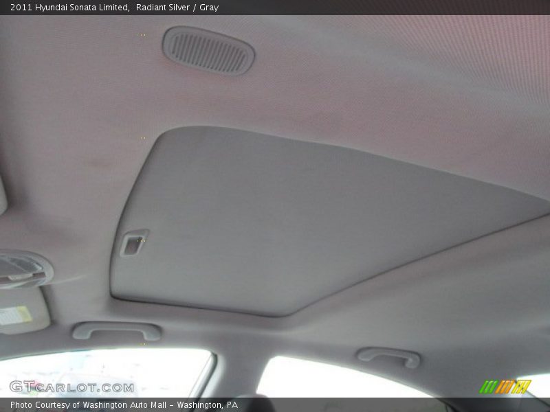 Radiant Silver / Gray 2011 Hyundai Sonata Limited