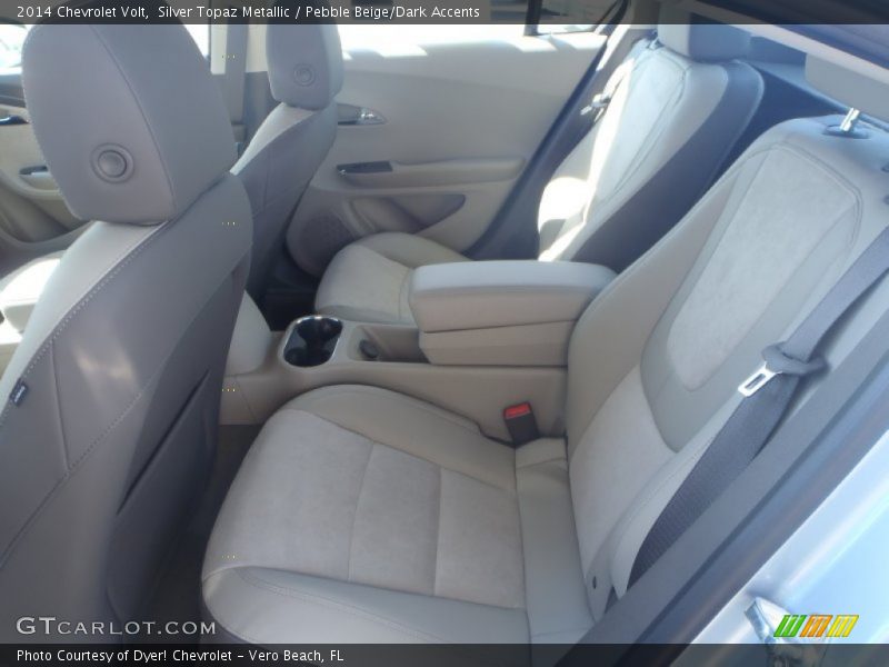 Rear Seat of 2014 Volt 